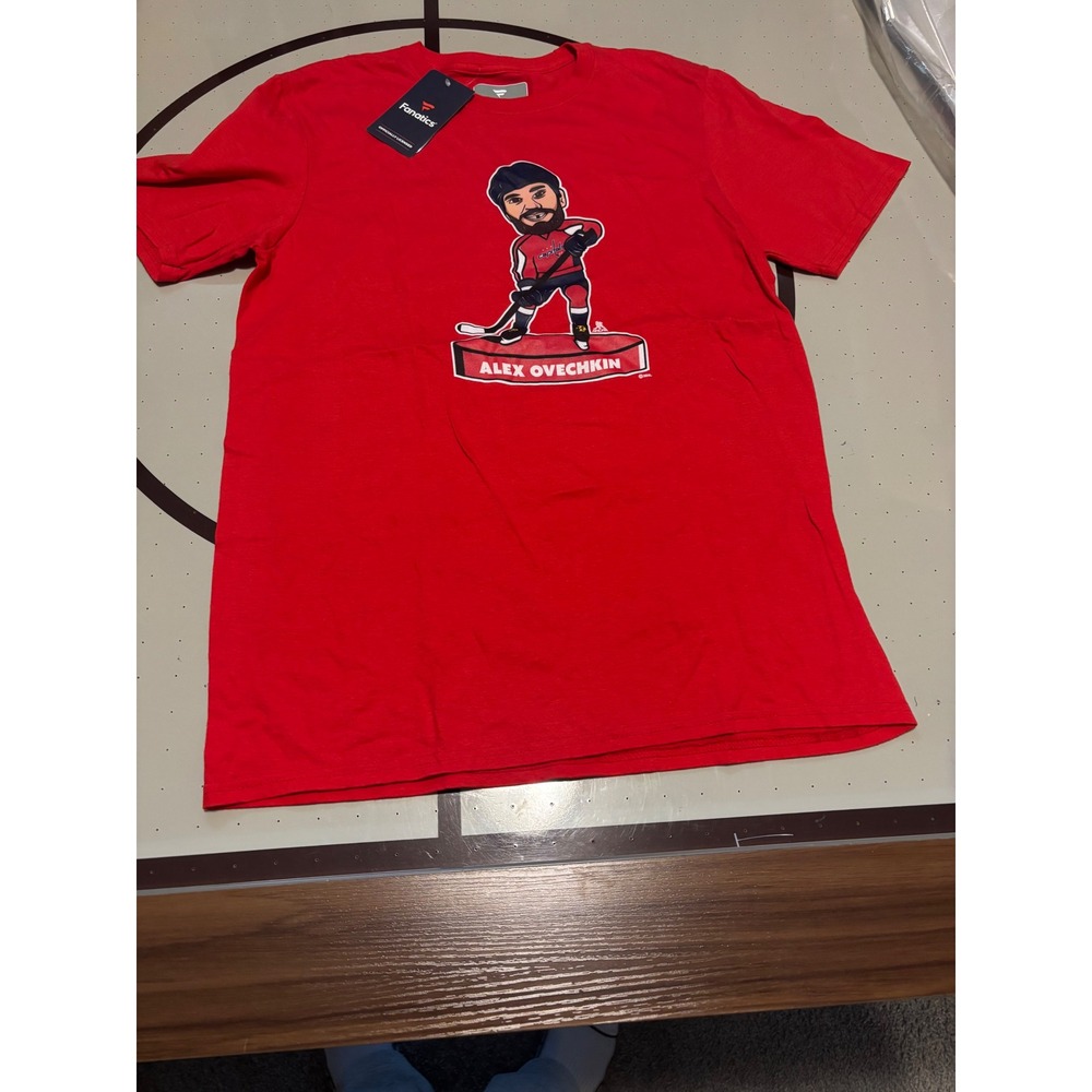 Fanatics Washington Capitals Alex Ovechkin Caricature T-Shirt Mens Medium RedNEW